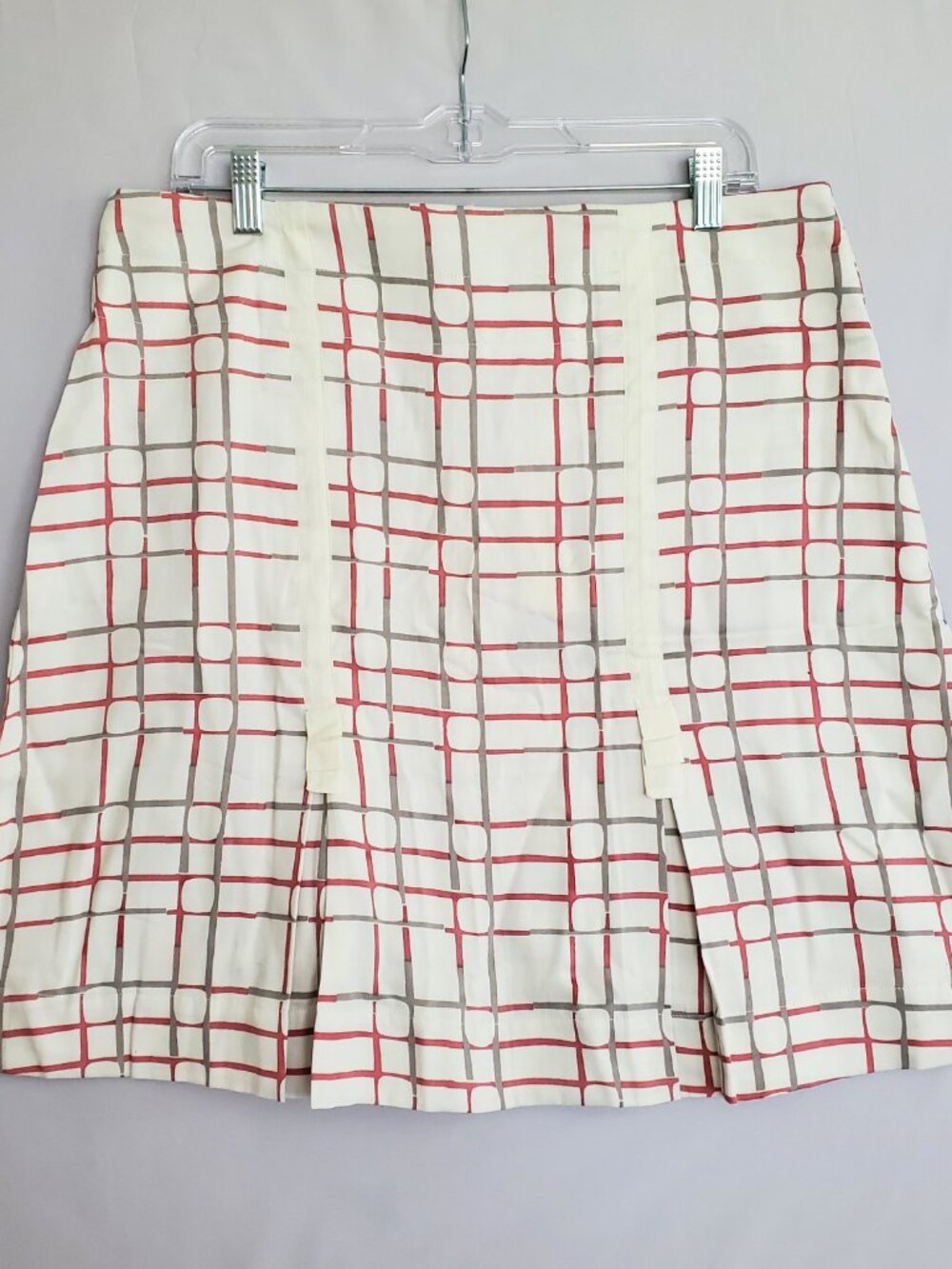 NWT Ethos Paris Women's Skirt Organic Cotton LG Botanical Impressions Nature